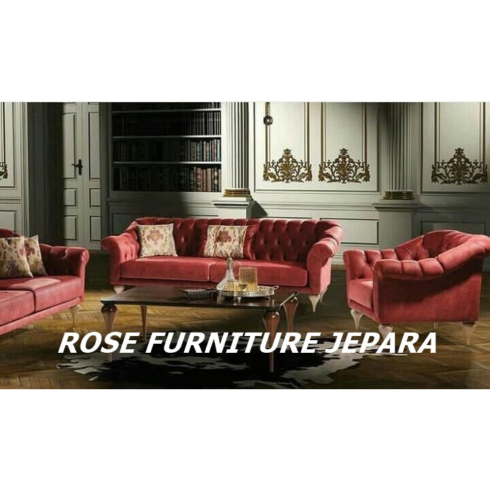 kursi tamu sofa clasic , sofa chester , sofa retro mebel jepara