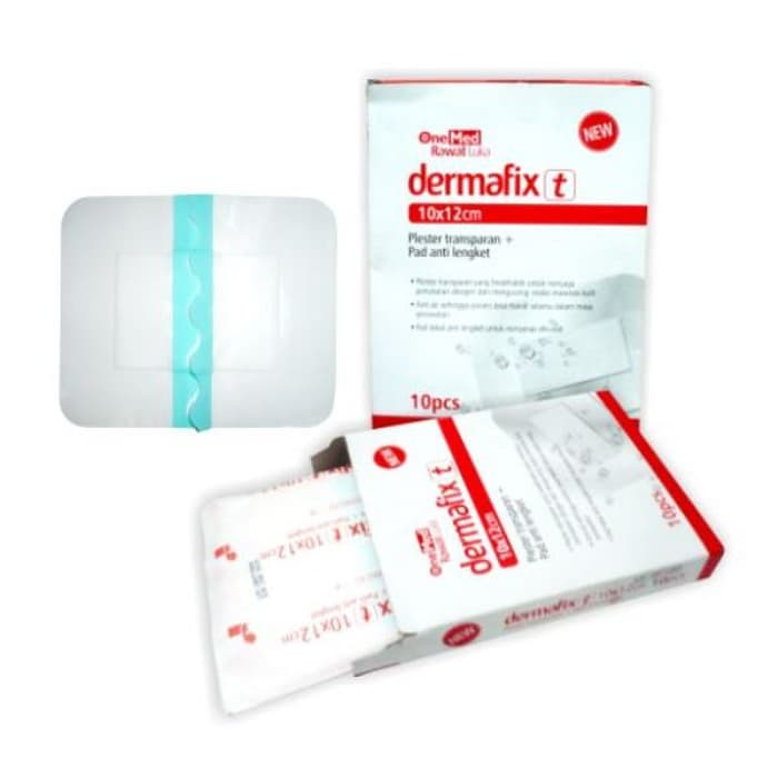 New Dermafix-T 10x12cm OneMed box isi 10