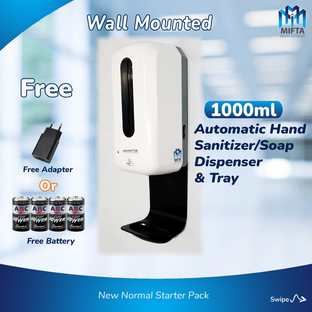 DISPENSER HAND SANITIZER OTOMATIS / DISPENSER HAND SANITIZER OTOMATIC / SOAP DISPENSER [1000ml]