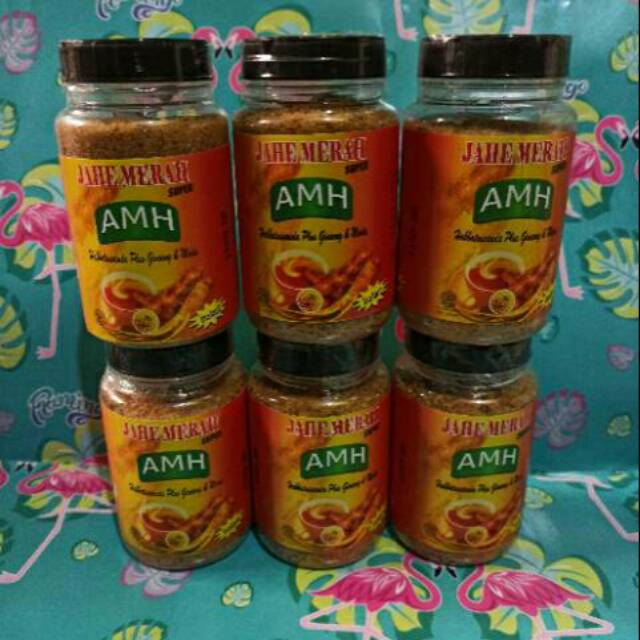 

JAHE MERAH AMH KEMASAN BOTOL 220GRAM