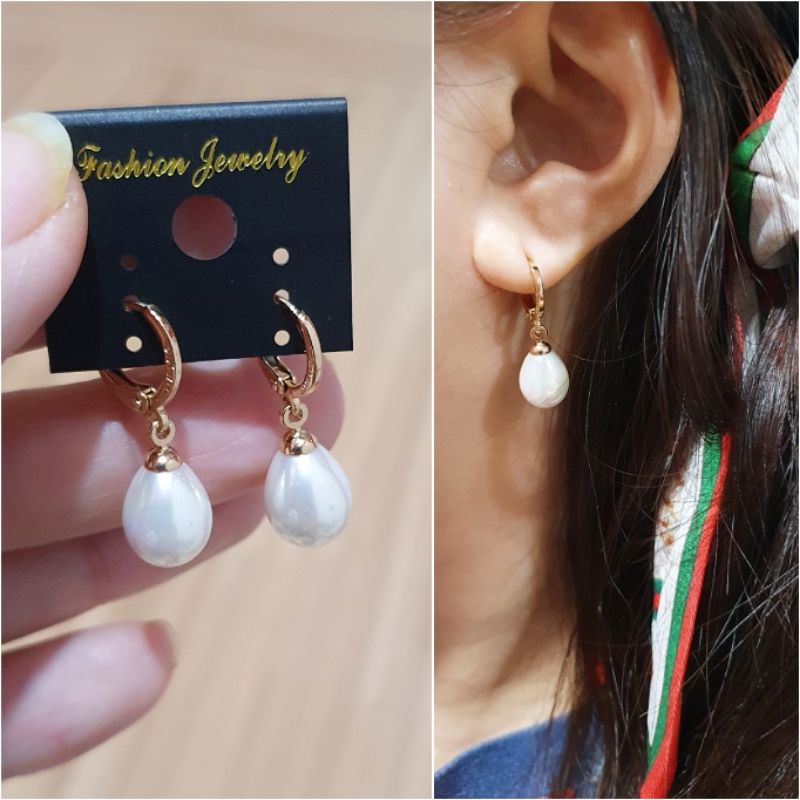 Anting Premium lapis emas anti karat anti alergi Giwang premium Quality 09