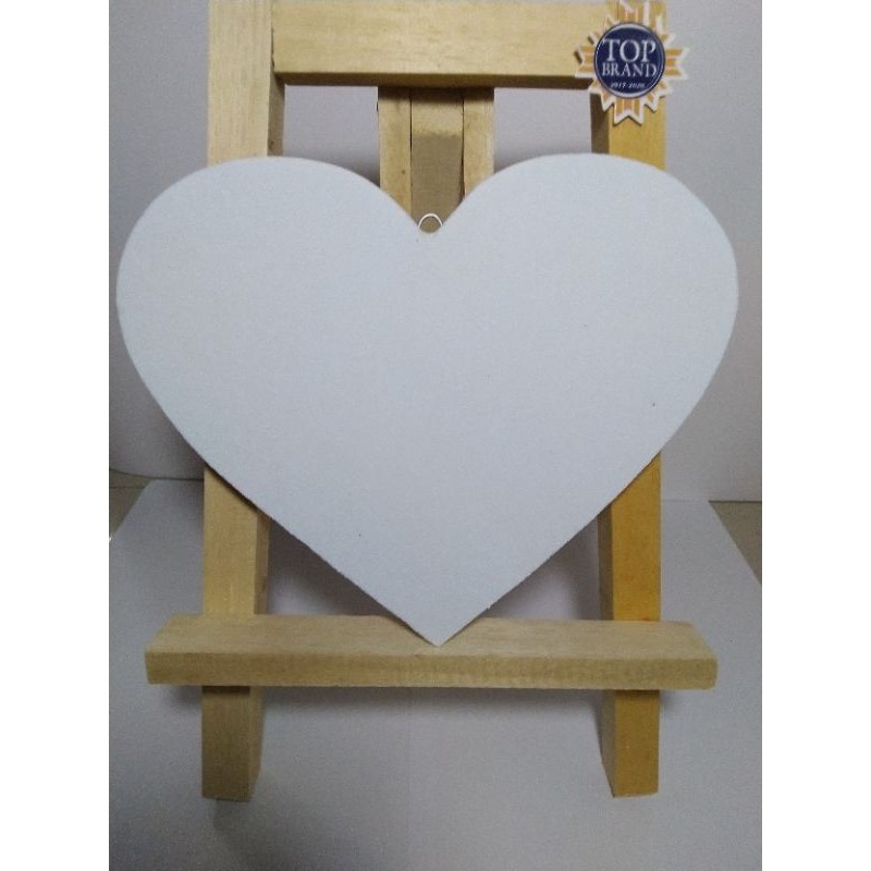 

Kanvas bentuk hati love D30cm