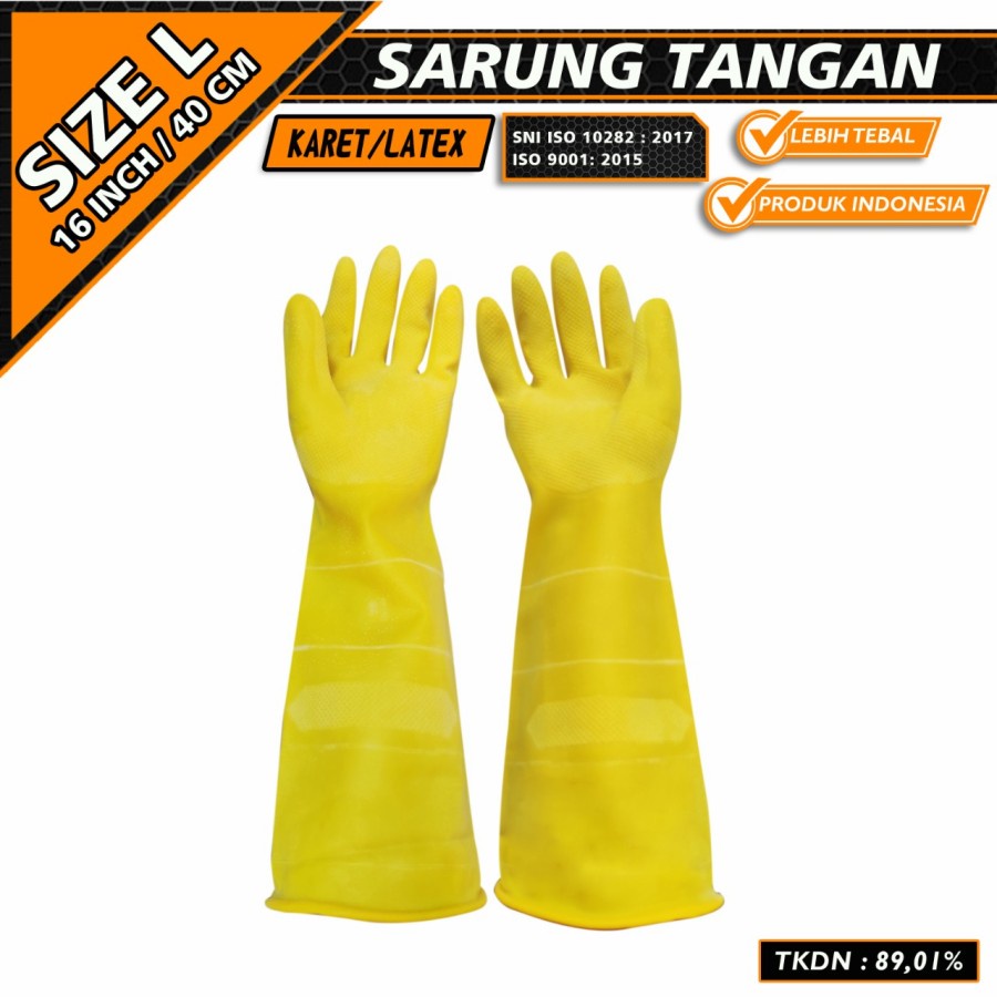 Household Gloves - Sarung Tangan Karet Latex