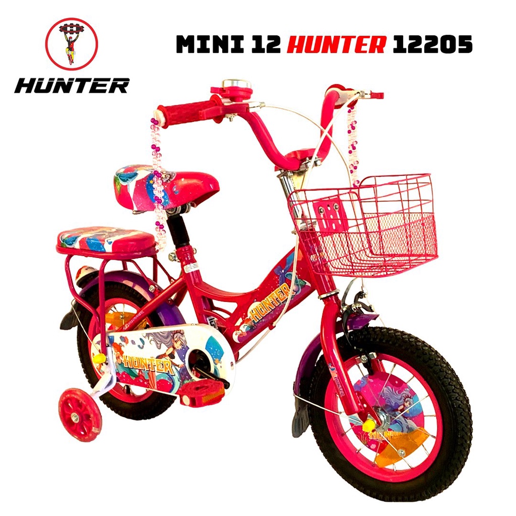 Sepeda Anak cewek 1-2tahun mini 12 hunter 12205