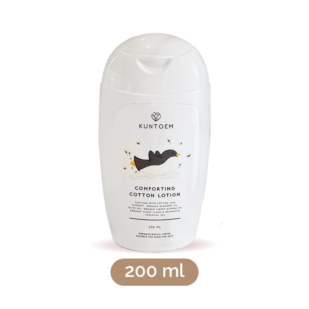 Kuntoem 200ml Comforting Cotton Lotion (KT-CCL200ML)