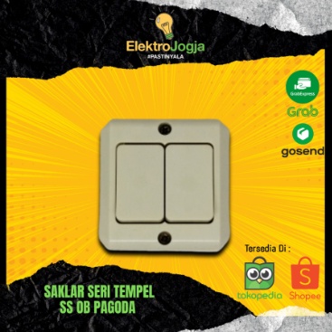 Saklar Seri Engkel PAGODA OB - Double Switch - SS OB PAGODA