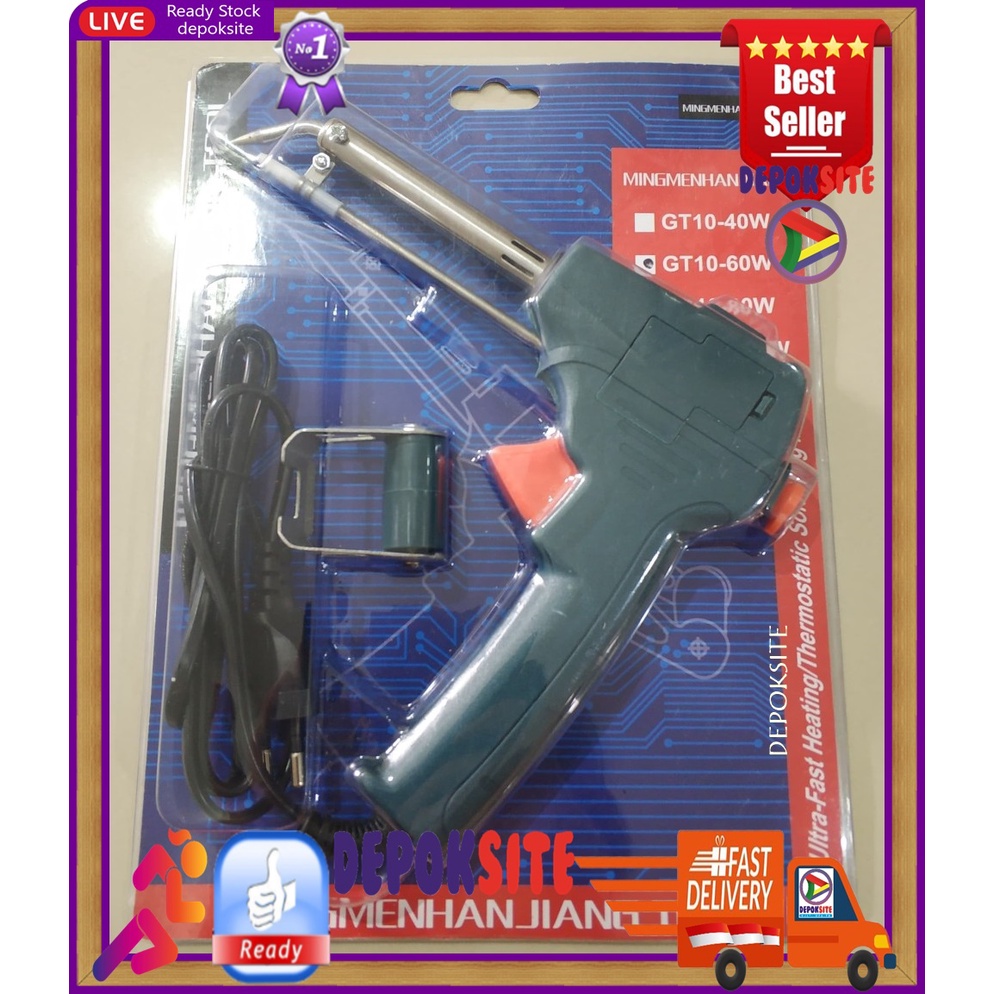 Solder Mingmenhanjiang Solder 60w Solder Umpan Timah Solder Gun Good Quality