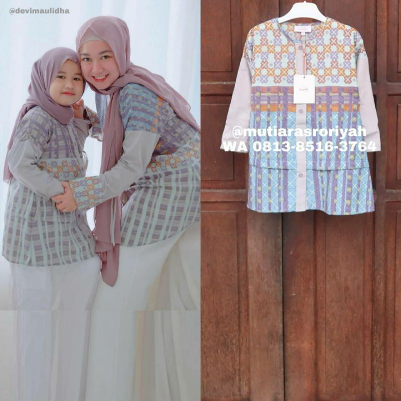 READY STOCK Dipra Top Ria Miranda Danastri Riamiranda Luna Anak