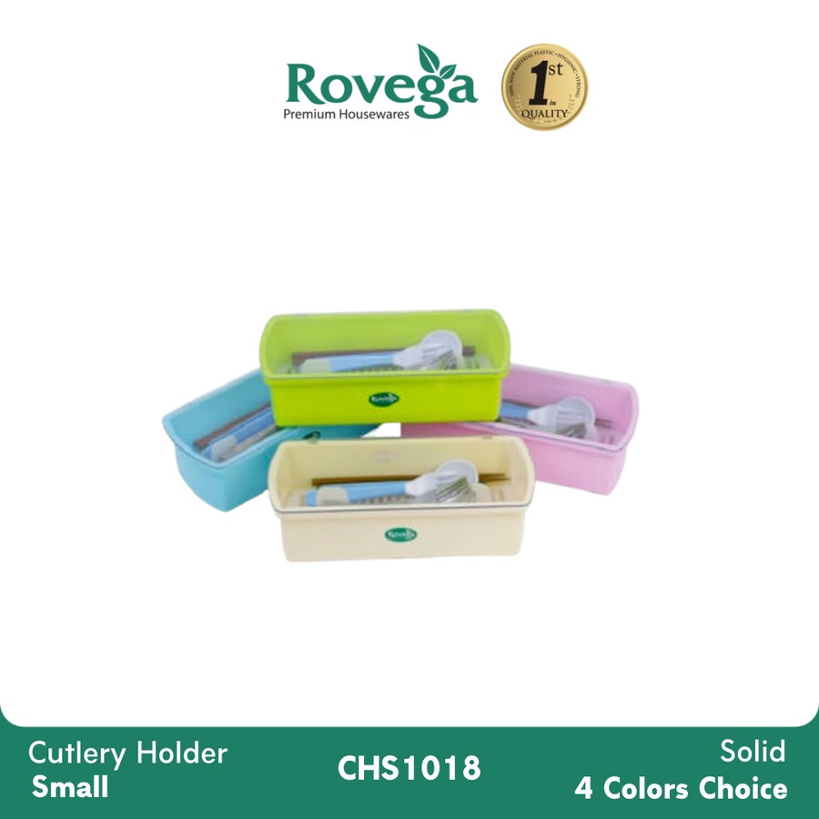 Rovega CHS-1018 Cutlery Box Tempat Sendok Warna Hijau / Pink Tempat Sendok