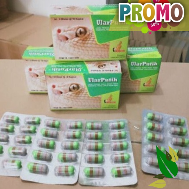 ⚡ PR0M0 ⚡ Kapsul Herbal Ular putih Kapsul Original 3X lebih Ampah dari Asamulin mengatasi asam urat 