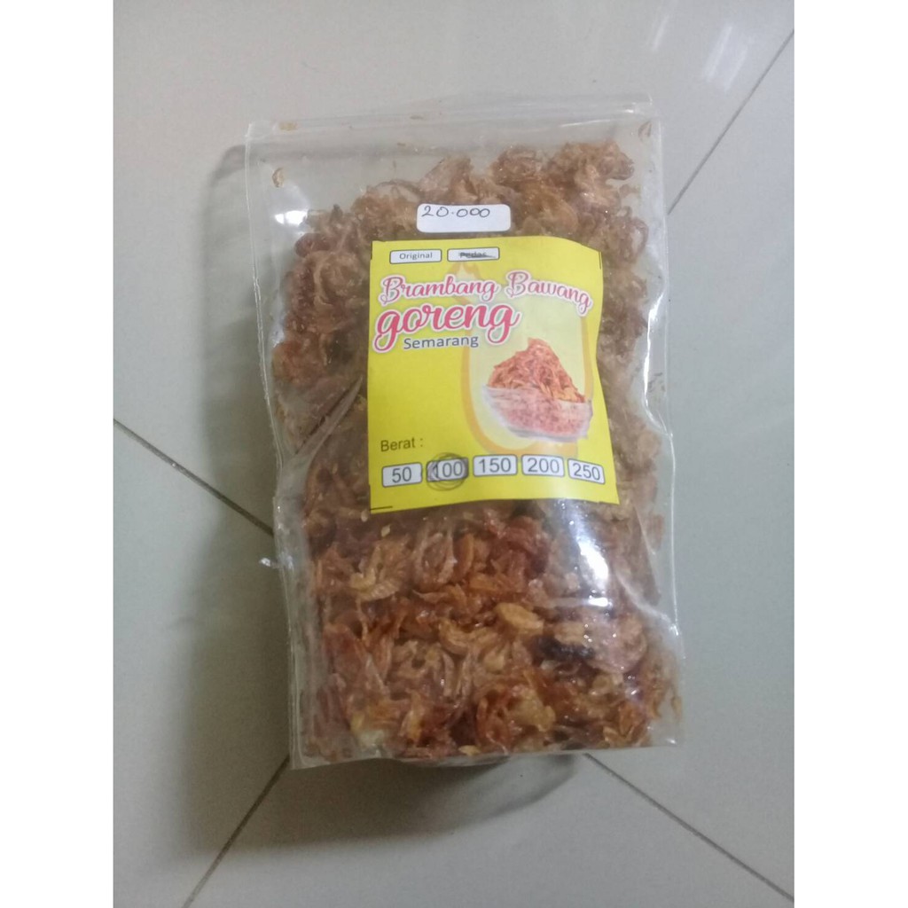 

Brambang Bawang goreng