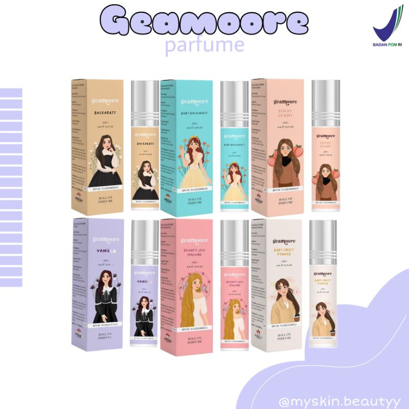 [reseller resmi] Parfum Geamoore / geamoore parfume 6ml BPOM