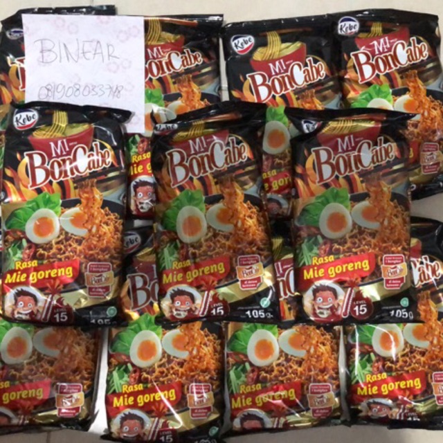 

READY SIAP KIRIM! MI BONCABE KOBE - MIE GORENG