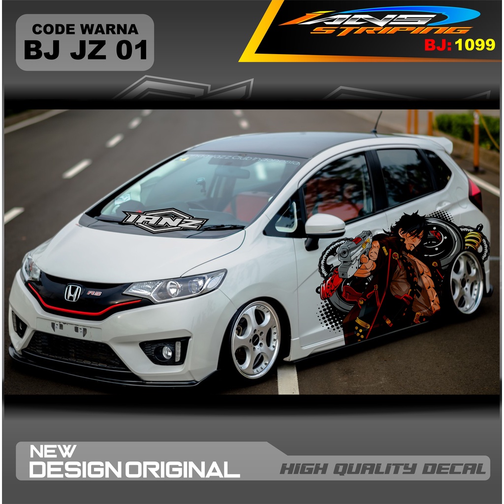 VARIASI STIKER MOBIL JAZZ / STIKER MOBIL BRIO / DECAL STIKER MOBIL SWIFT / STIKER MOBIL TOYOTA / DECAL STICKER MOBIL / STIKER YARIS AYLA