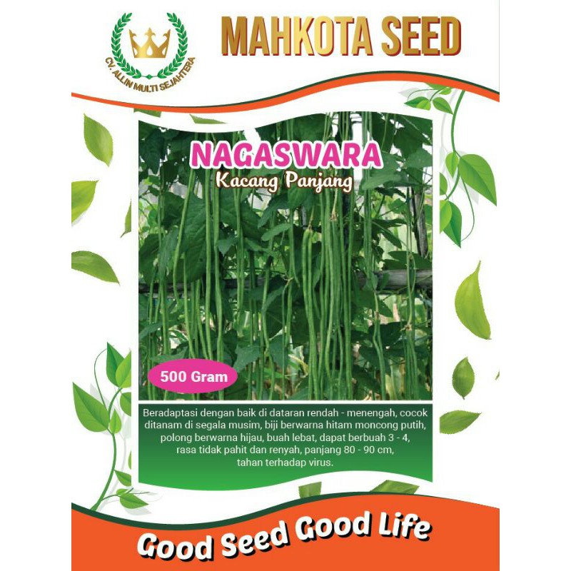 Benih Kacang Panjang Mahkota Seed Nagaswara