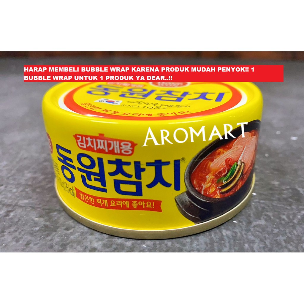 

Dongwon Chunk Light Tuna Kimchi Sauce - 100g