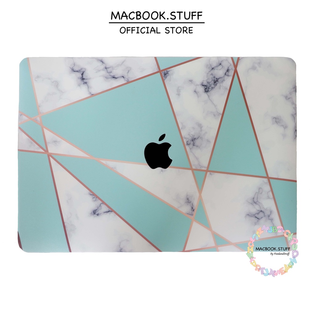 MACBOOK Case  DRW GOLD LINING MINT EDITION NEW AIR PRO RETINA 11 12 13 14 15 16 INCH NON /  WITH CD ROOM / TOUCHBAR / TOUCH ID / M1 2020 2021 2022