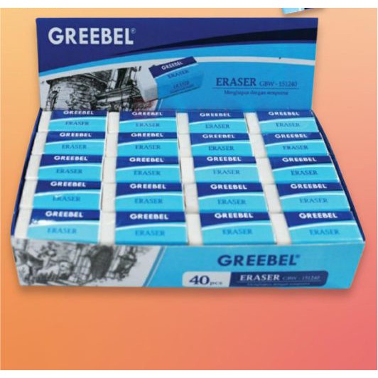 

Penghapus Pensil Eraser Pencil Greebel GBW 120640 (Pcs)