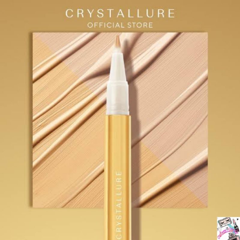 ☃️Cutezz_Ching1☃️Wardah Crystallure Precious All Day Corrective Concealer 1.9 ml - high coverage