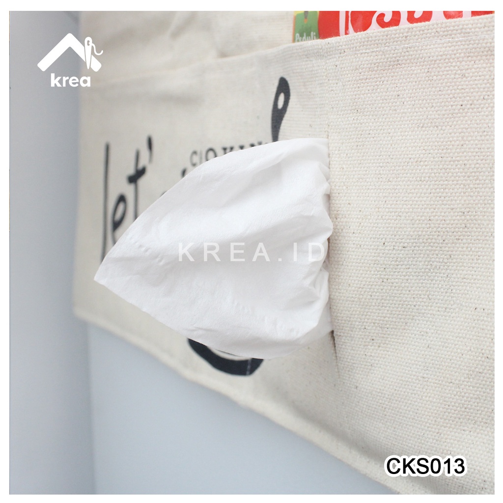 COVER KULKAS SARUNG KULKAS POLOS LETS COOKING CKS013