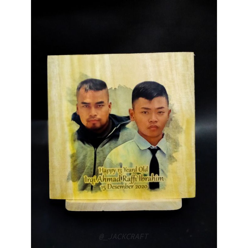 cetak Foto Kayu