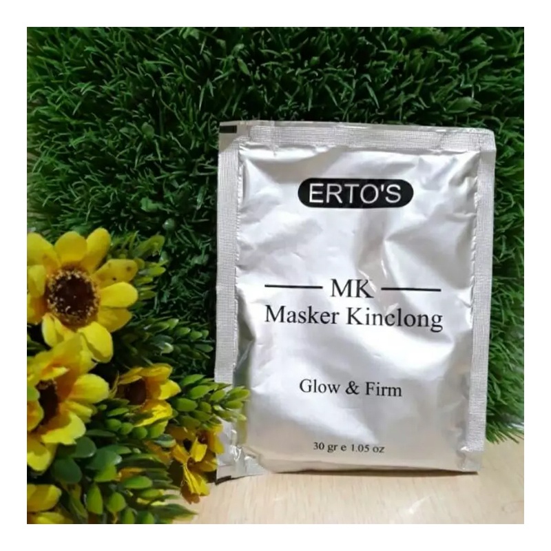 Ertos MK Erto's Masker Kinclong Glow &amp; Firm Masker Muka Kinclong 100% ORIGINAL TERDAFTAR BPOM