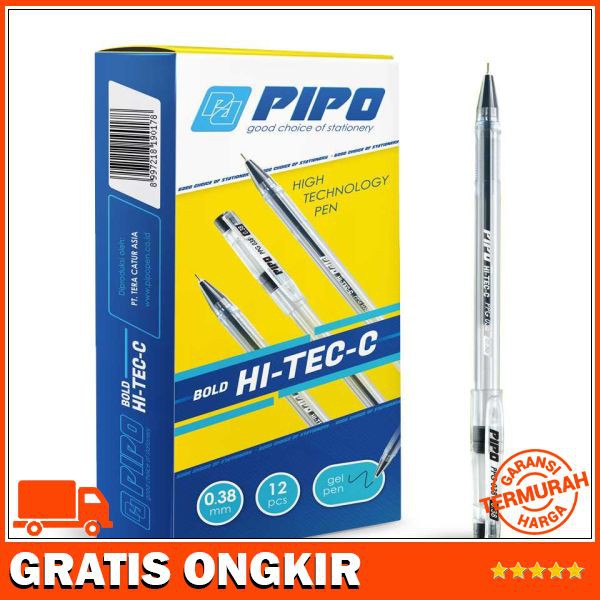 

PULPEN MERK PIPO PPG038 HI-TEC-C