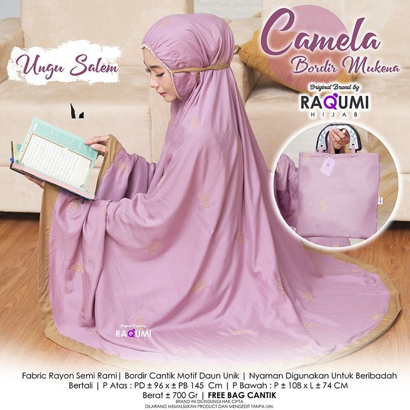 Mukena Dewasa, Mukena Exclusive Raqumi, Mukena Rayon