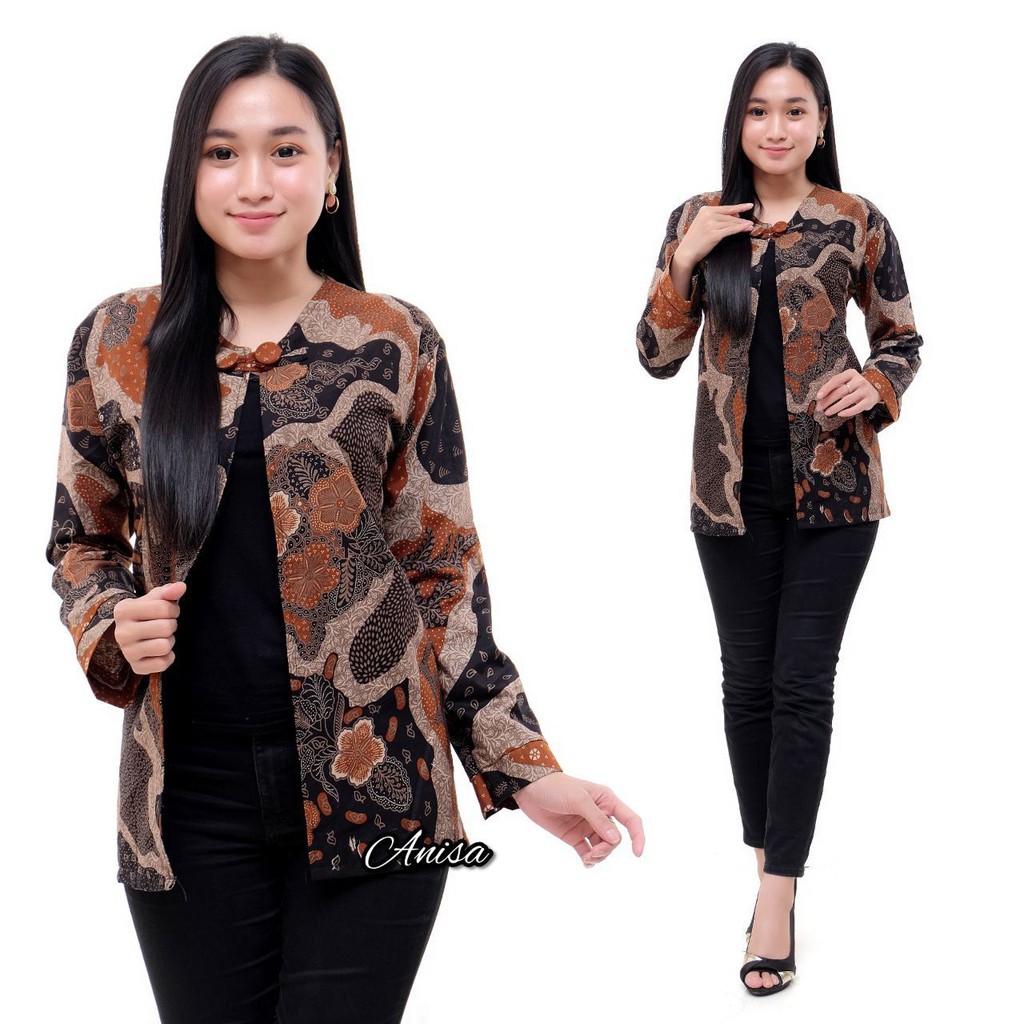 ATASAN BATIK WANITA BOLERO BATIK BLUS BATIK FASHION BATIK