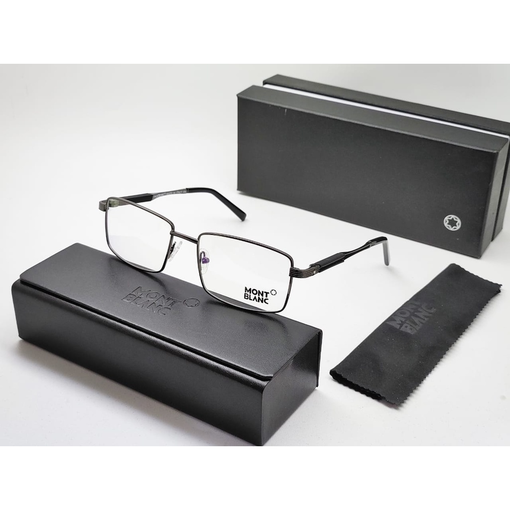 FRAME KACAMATA PRIA/WANITA UNISEX TERBARU MONT BLANC MB0634