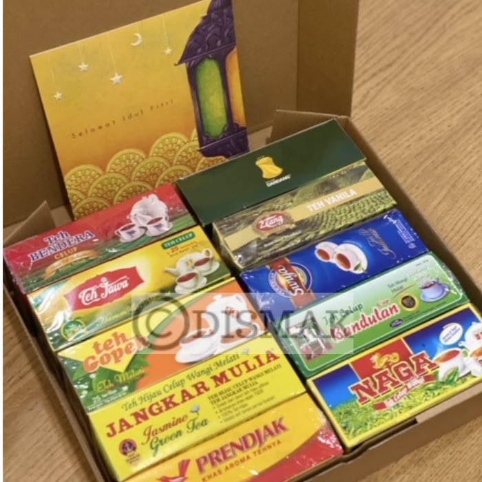 

Christmas - Hampers Lebaran Natal 10 Teh Celup Gift Box Teh Celup