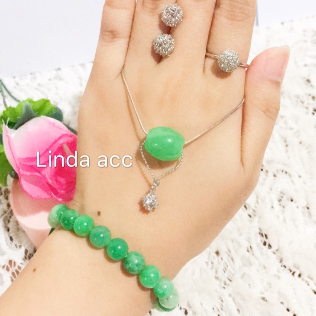 set giok warna hijo putih batu giok asli 88