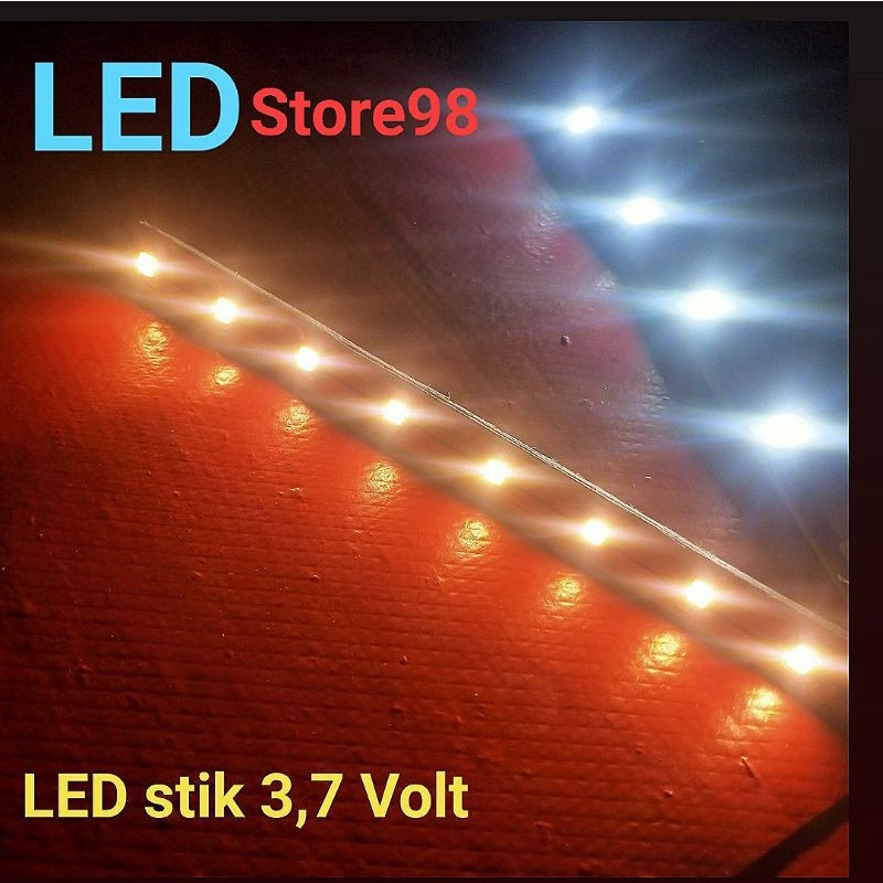 Lampu LED stik 3,7 Volt