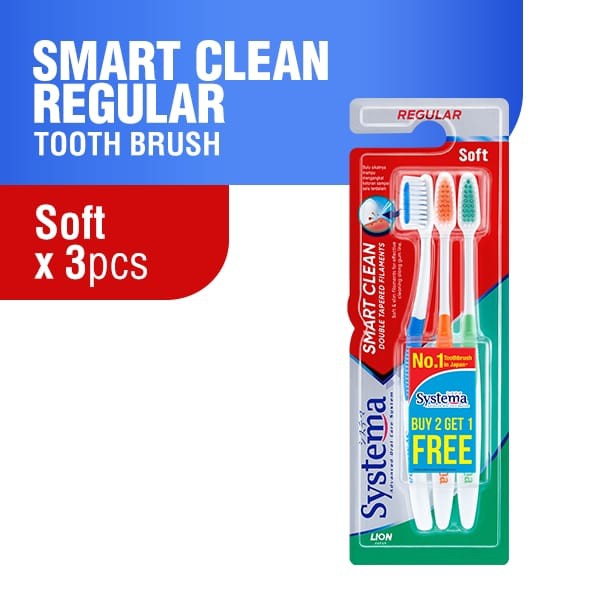 Systema Toothbrush Smart Clean Isi 3