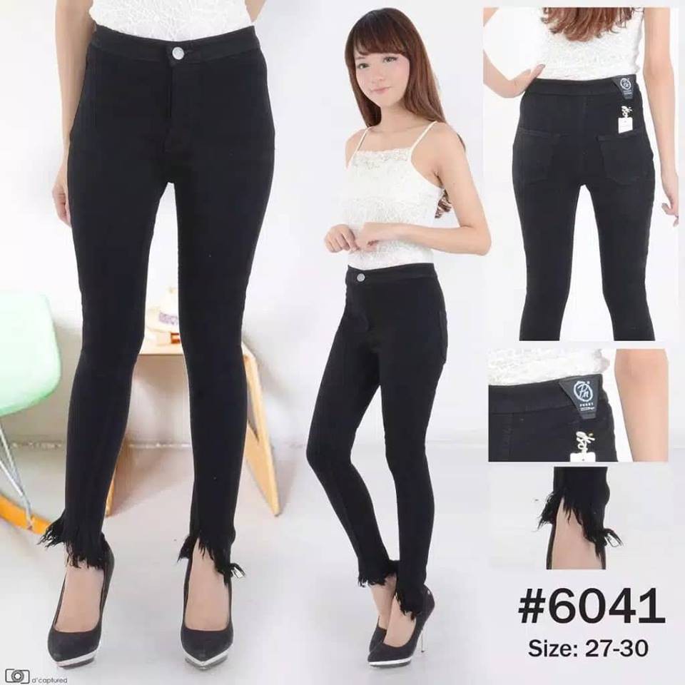 tokolobo celana jeans HW TANNYA HITAM Shopee Indonesia tokolobo celana jeans HW TANNYA HITAM Shopee Indonesia