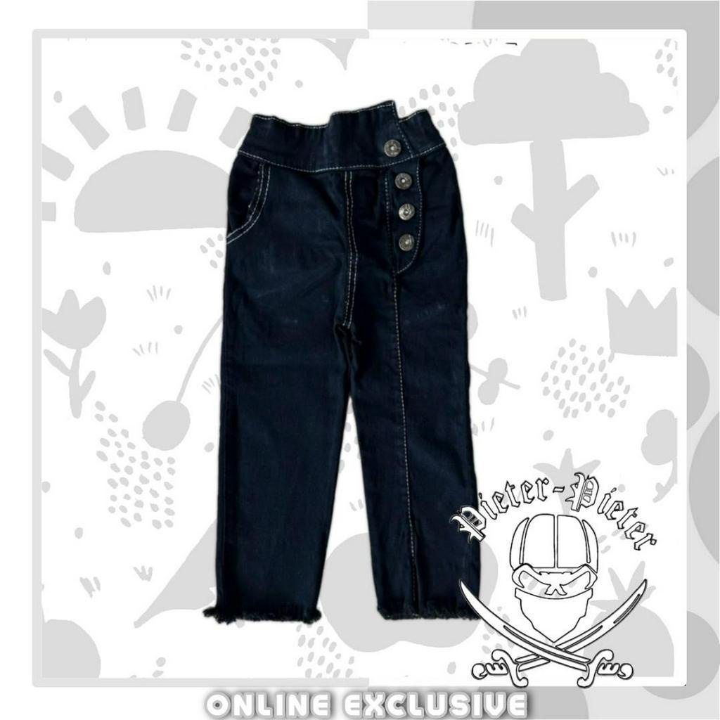 Celana Jeans Anak Cewek Model Mischa Rawis Pensil Usia 1-13th