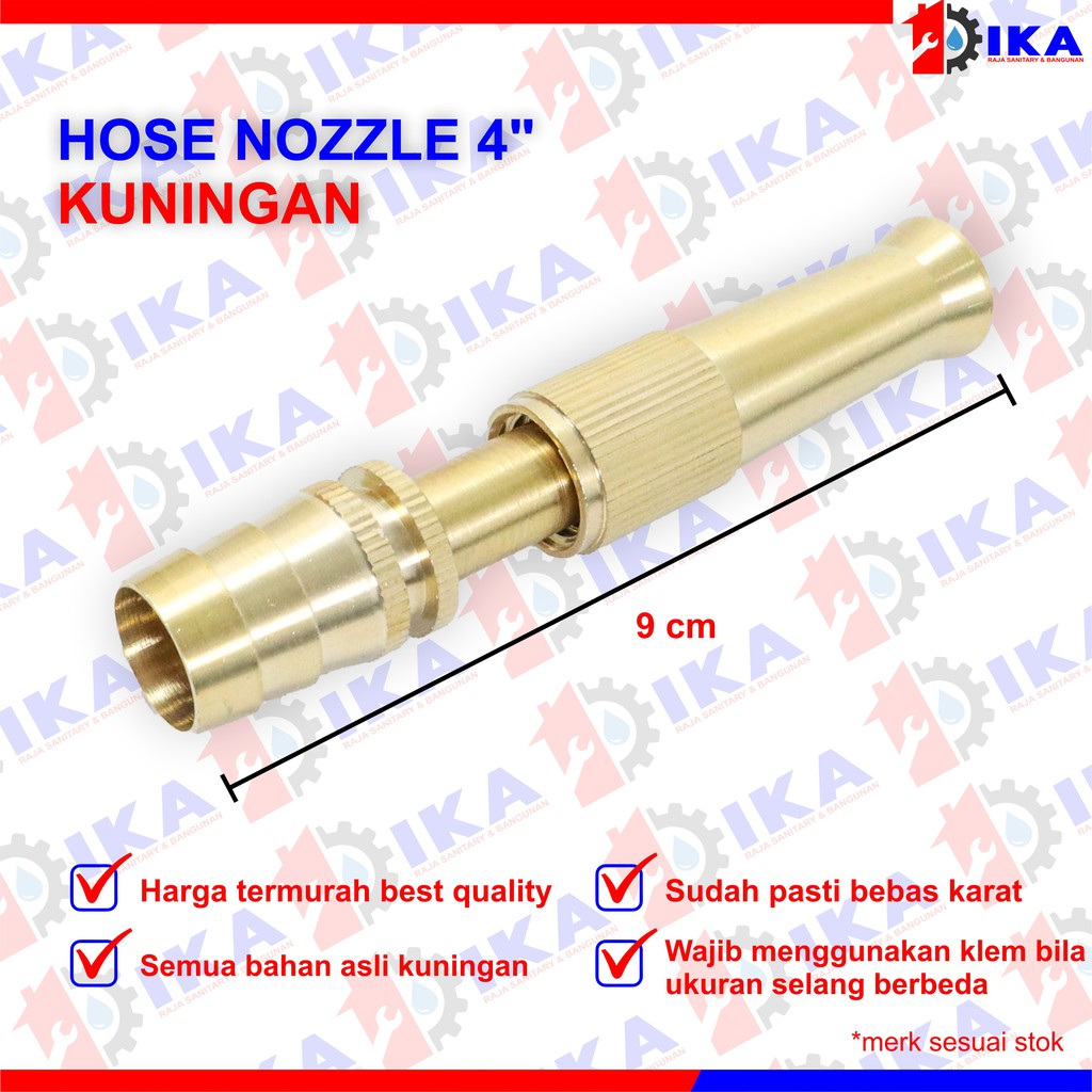 SEMPROTAN AIR CUCI MOTOR KUNINGAN HOSE NOZZLE SPRAY STEAM TAMAN MOBIL WATER JET