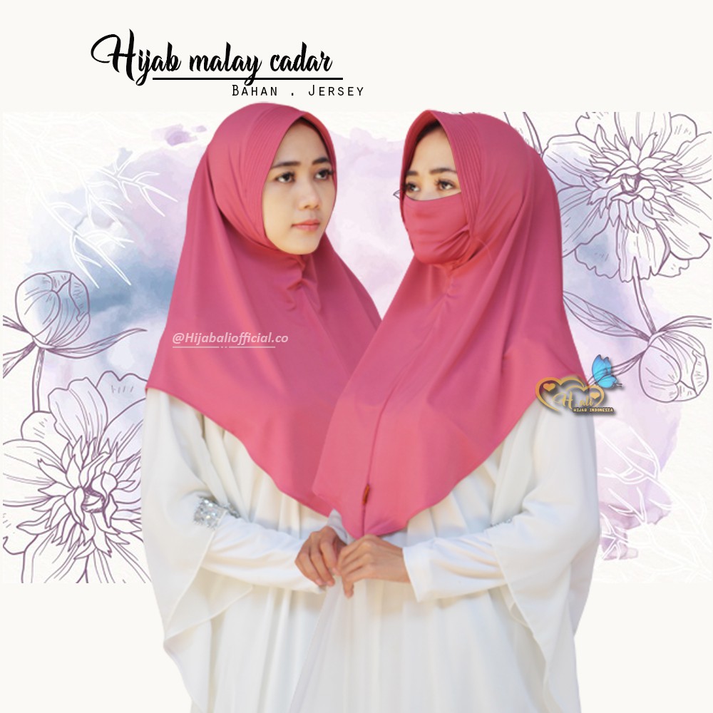  HIJAB  PED MALAY NIQOB KERUDUNG JILBAB INSTAN CADAR SAFETY 