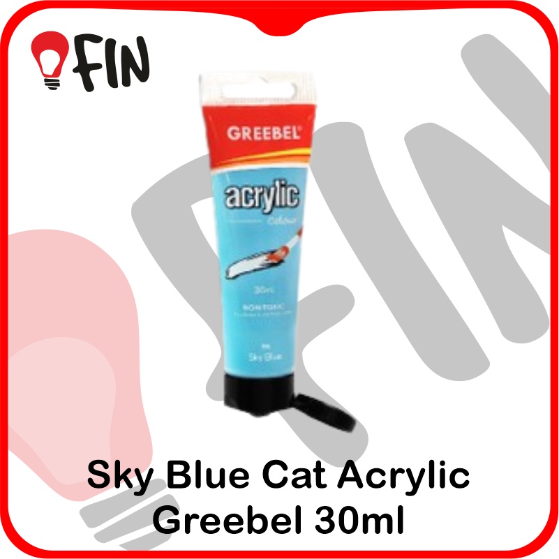 

Sky Blue Cat Acrylic Greebel 30ML