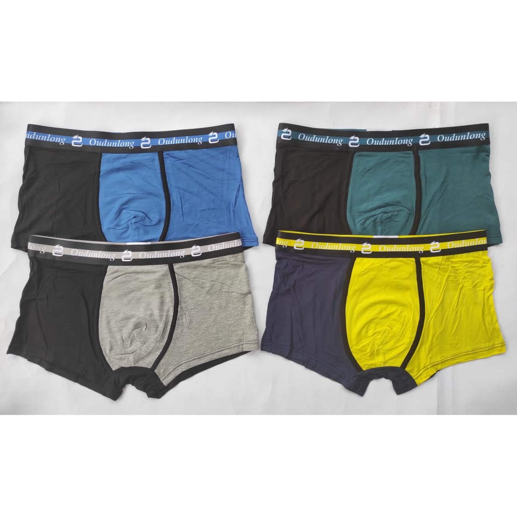 Boxer Underwear ~ 1 Pcs Boxer Celana Dalam Pria, Pakaian Dalam Pria.