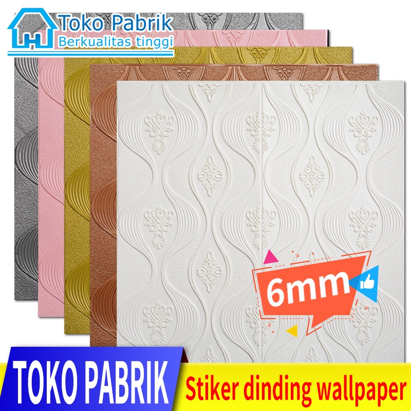 3D wallpaper bermutu tinggi tiga dimensi pola ruang tamu kamar tidur TV latar belakang wallpaper din