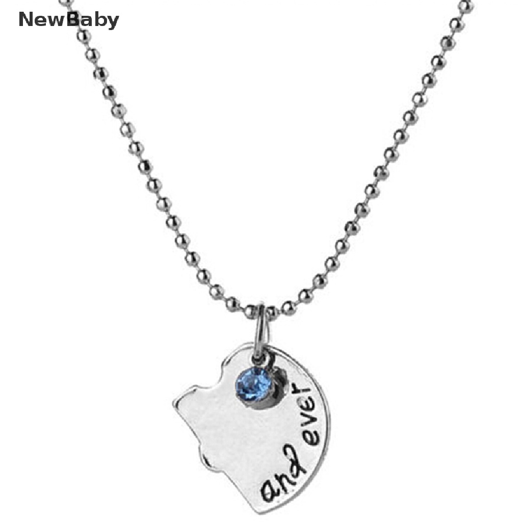 Kalung Rantai Persahabatan Liontin Puzzle Hati Motif Best Friends Forever And Ever Untuk Wanita