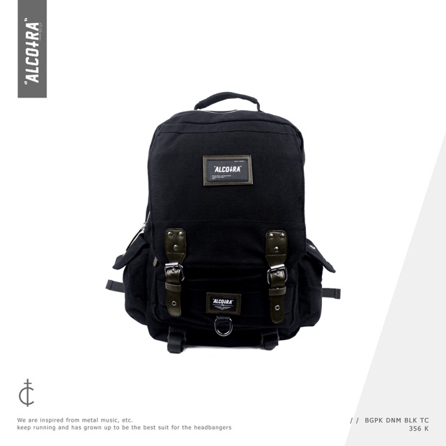 BGPK BLK DNM TC // RANSEL DENIM TALI COKLAT ALCOTRA // TAS GENDONG