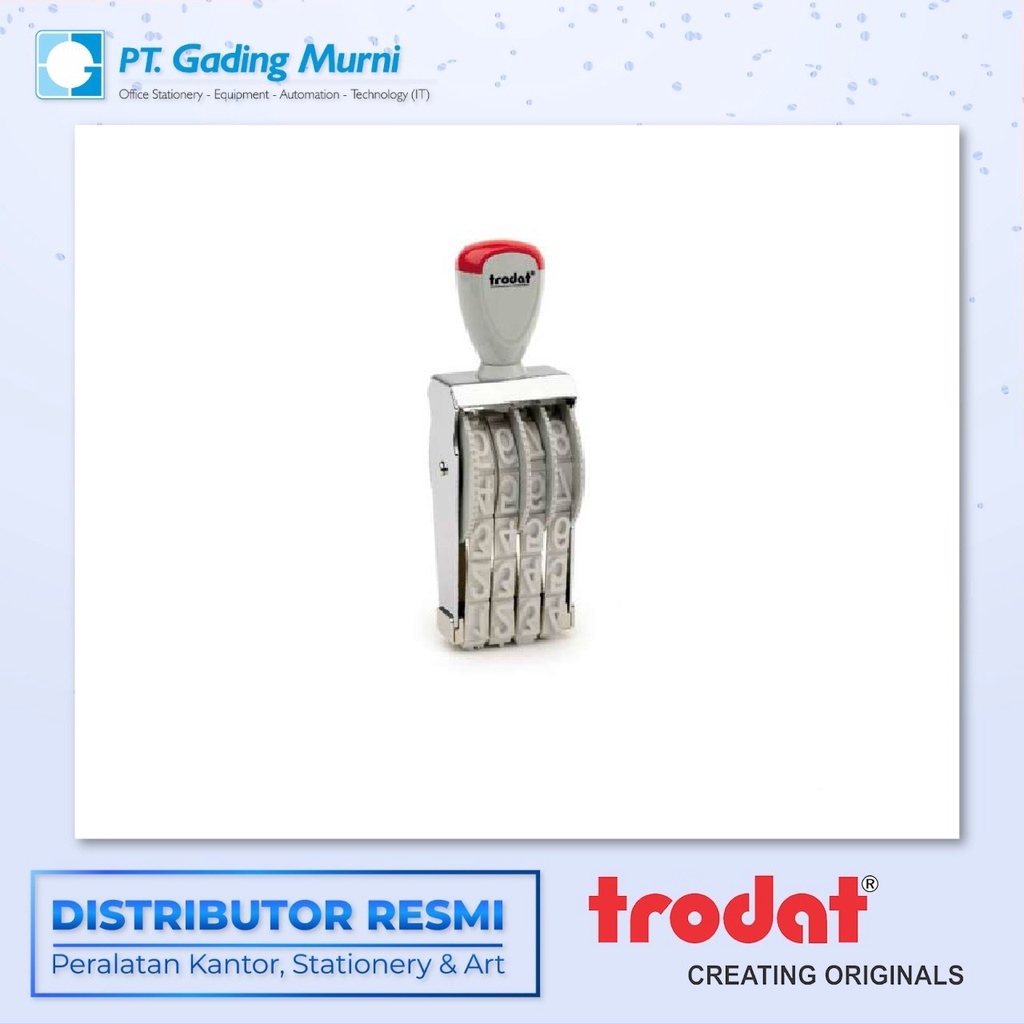 

TRODAT STEMPEL 1554 5mm 4 digit