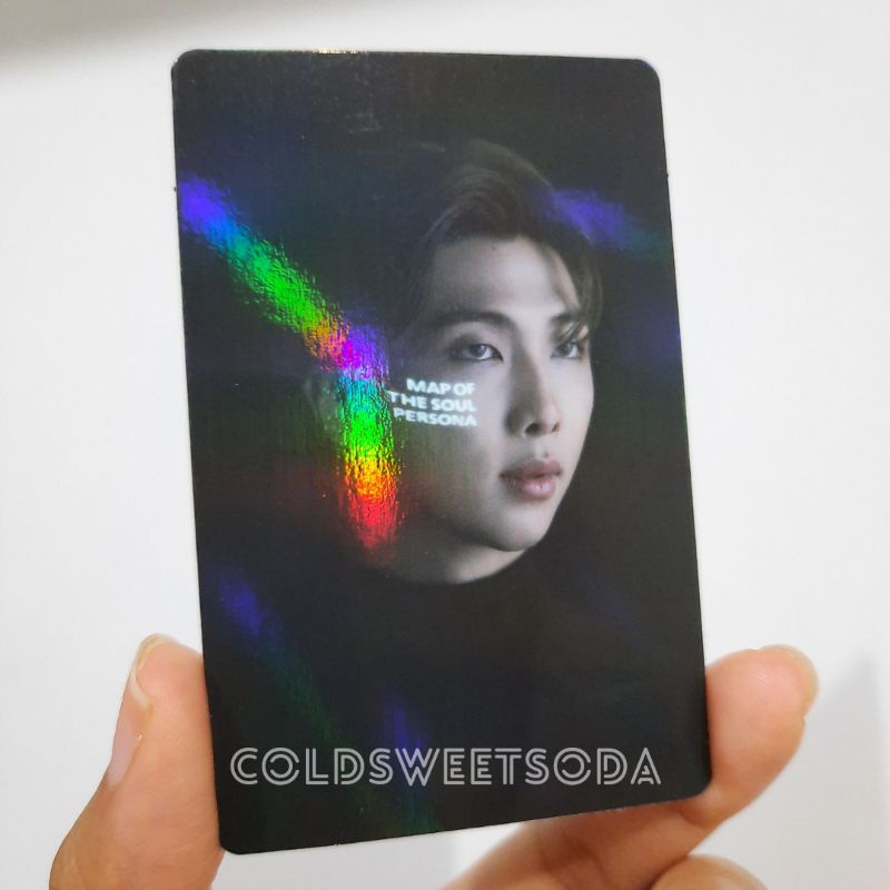 Official Photocard Hologram RM BTS MOTS ON:E Concept Photobook