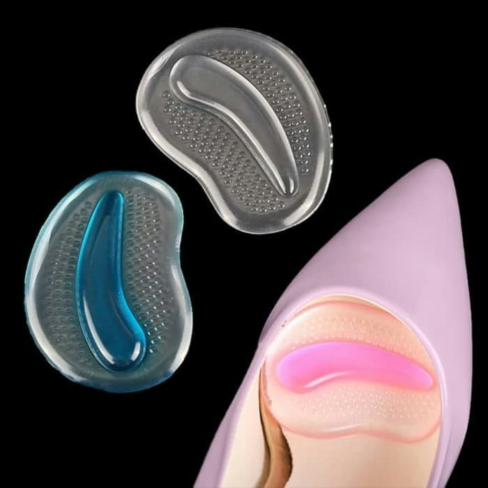 Bantalan kaki insole cushion gel pad silicone forefoot