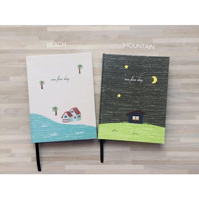 

Notebook / Buku Catatan Perencanaan Peekmybook One Fine Day All Year Planner - Beach