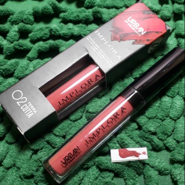 LIP CREAM MATTE URBAN IMPLORA 02 TERRA COTTA