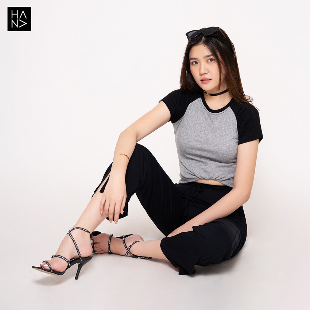 HanaFashion JKT - Hani T-shirt Kaos Rajut / Atasan Wanita Murah TS380