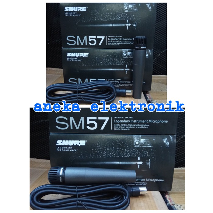 MIC INSTRUMENT SHURE SM 57   SHURE SM57   SHURE SM 57